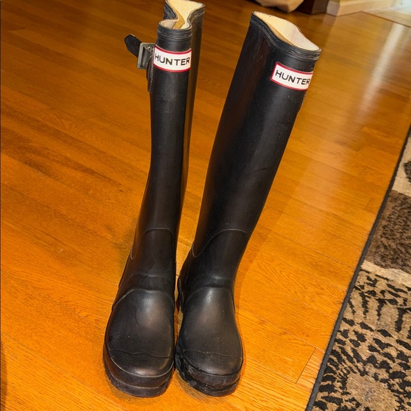Hunter Shoes - Hunter Classic Black Waterproof Boots